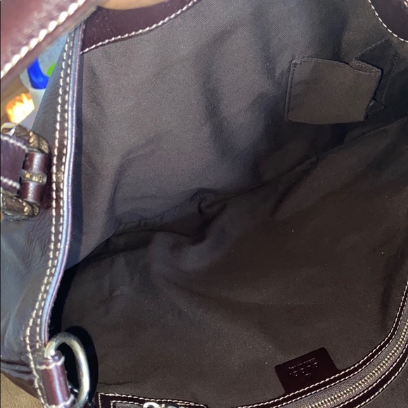 GUCCI brown hobo leather bag - Picture 5 of 6